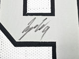 Las Vegas Raiders Tyree Wilson Autographed White Color Rush Jersey Beckett BAS Witness Stock #217962