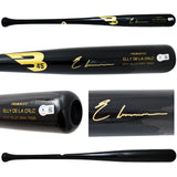 Elly De La Cruz Autographed Black B45 Player Model Bat Cincinnati Reds Beckett BAS Witness Stock #218705
