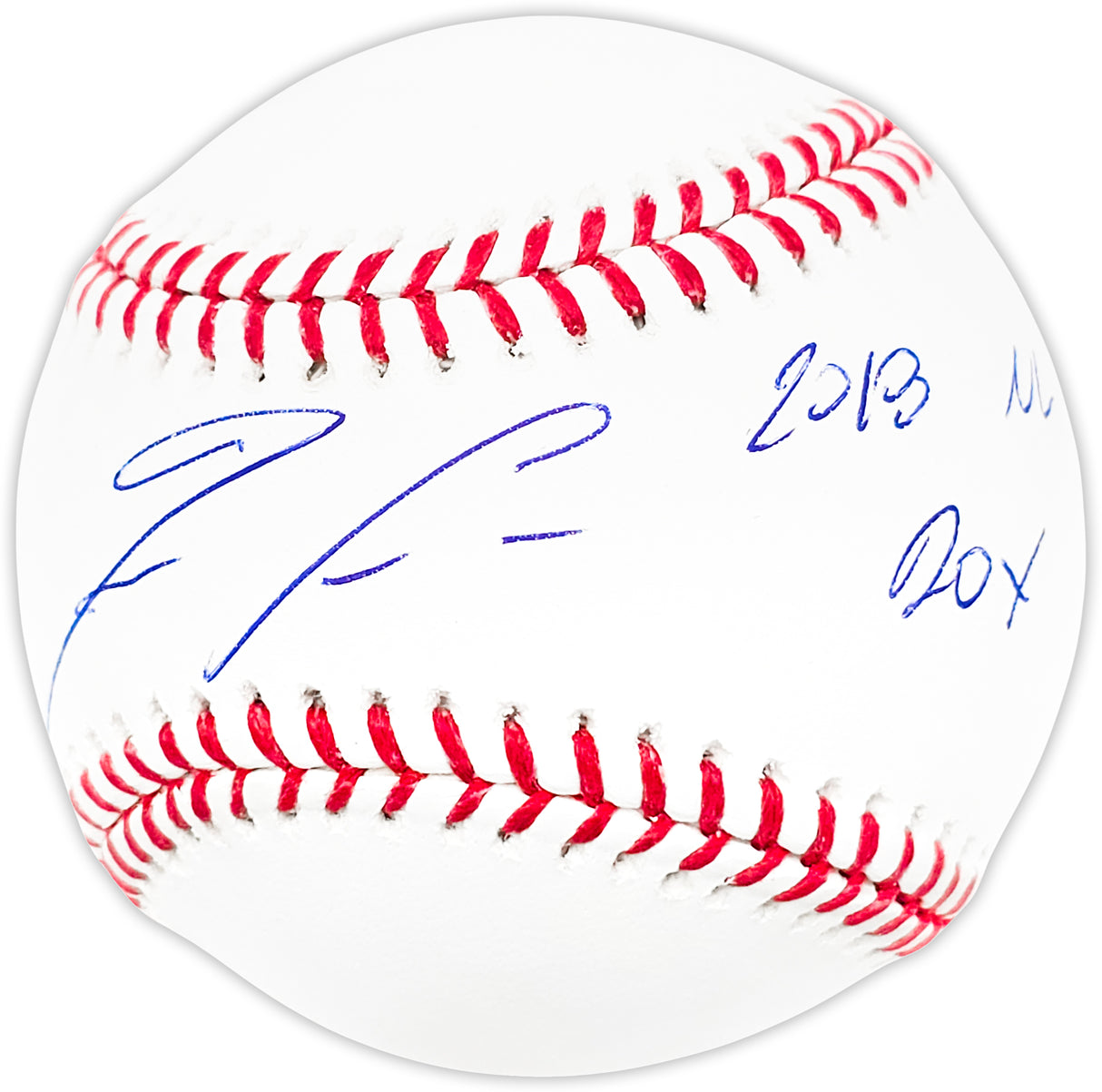 Ronald Acuna Jr. Autographed Official MLB Baseball Atlanta Braves "2018 NL ROY" Beckett BAS Stock #185592