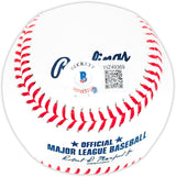 Cesar Geronimo Autographed Official MLB Baseball Cincinnati Reds "Big Red Machine" Beckett BAS Witness Stock #210133
