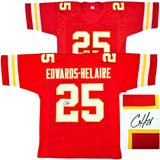 Kansas City Chiefs Clyde Edwards-Helaire Autographed Red Jersey Beckett BAS Stock #193945