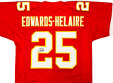 Kansas City Chiefs Clyde Edwards-Helaire Autographed Red Jersey Beckett BAS Stock #193945