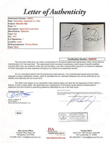Salvador Dali Authentic Signed Dali First Printing Book w/ Sketch JSA #XX62427