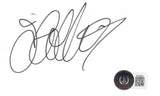 Joan Collins Dynasty Authentic Signed 3x5 Index Card Autographed BAS #BJ63981
