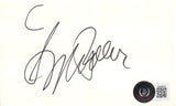 Sydney Pollack Tootsie Authentic Signed 3x5 Index Card Autographed BAS #BJ63933