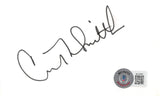 Courtney Thorne-Smith According To Jim Signed 3x5 Index Card BAS #BJ12791