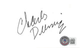 Charles Durning Dog Day Afternoon Authentic Signed 3x5 Index Card BAS #BJ12796 2
