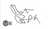 Robert Blake In Cold Blood Authentic Signed 3x5 Index Card BAS #BJ12806