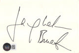 Jacqueline Bisset The Deep Authentic Signed 4x6 Index Card BAS #BJ63982