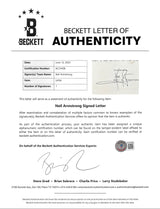 Neil Armstrong Apollo 11 Authentic Signed 8.5x11 1994 Typed Letter BAS #AC33408