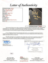 Eddie Van Halen Signed Black EVH Wolfgang Special Electric Guitar JSA #YY09958