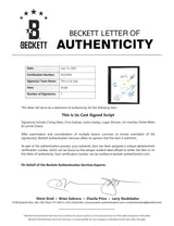 This Is Us Cast (7) Metz, Sullivan, Hartley, +4 Signed Movie Script BAS #AC33456
