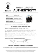 The Manhattan Transfer (4) Authentic Signed 8x10 B&W Photo BAS #AD04673