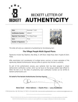 The Village People (6) Stephens, Briley, Olson +3 Signed 8x10 Photo BAS #AD04671