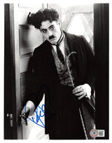 Robert Downey Jr. Chaplin Authentic Signed 8x10 Black & White Photo BAS #AD04649