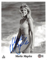 Marla Maples Executive Decision Authentic Signed 8x10 Photo BAS #BK03945