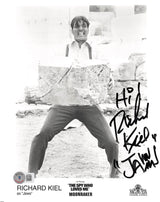 Richard Kiel 007 James Bond Spy Who Loved Me Jaws Signed 8x10 Photo BAS #BL44854