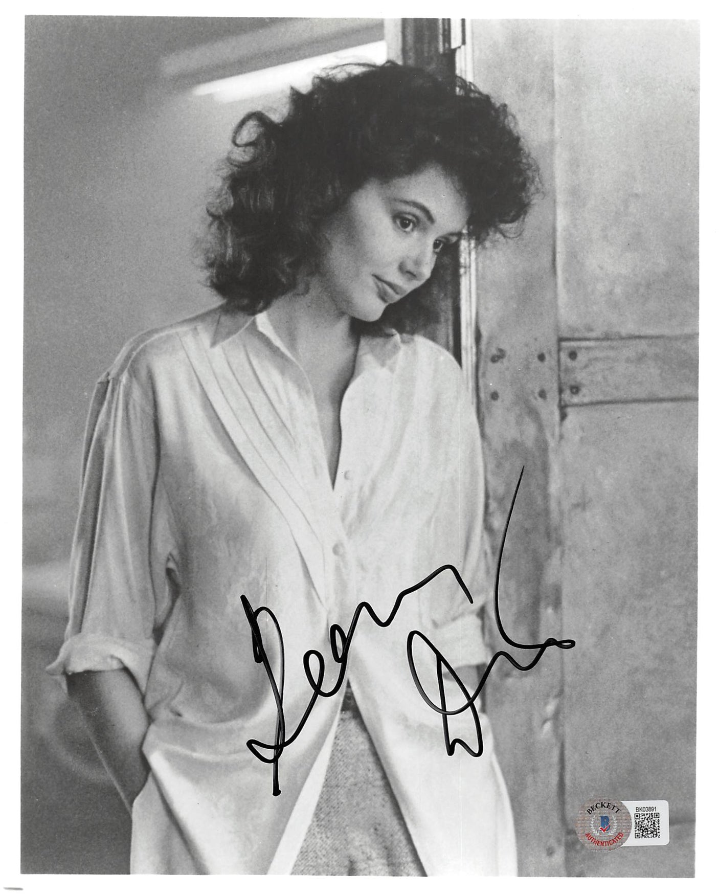 Geena Davis Thelma & Louise Authentic Signed 8x10 Photo Autographed BAS #BK03891