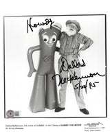 Dallas McKennon Gumby "Howdy" Authentic Signed 8x10 Photo BAS #BK03876
