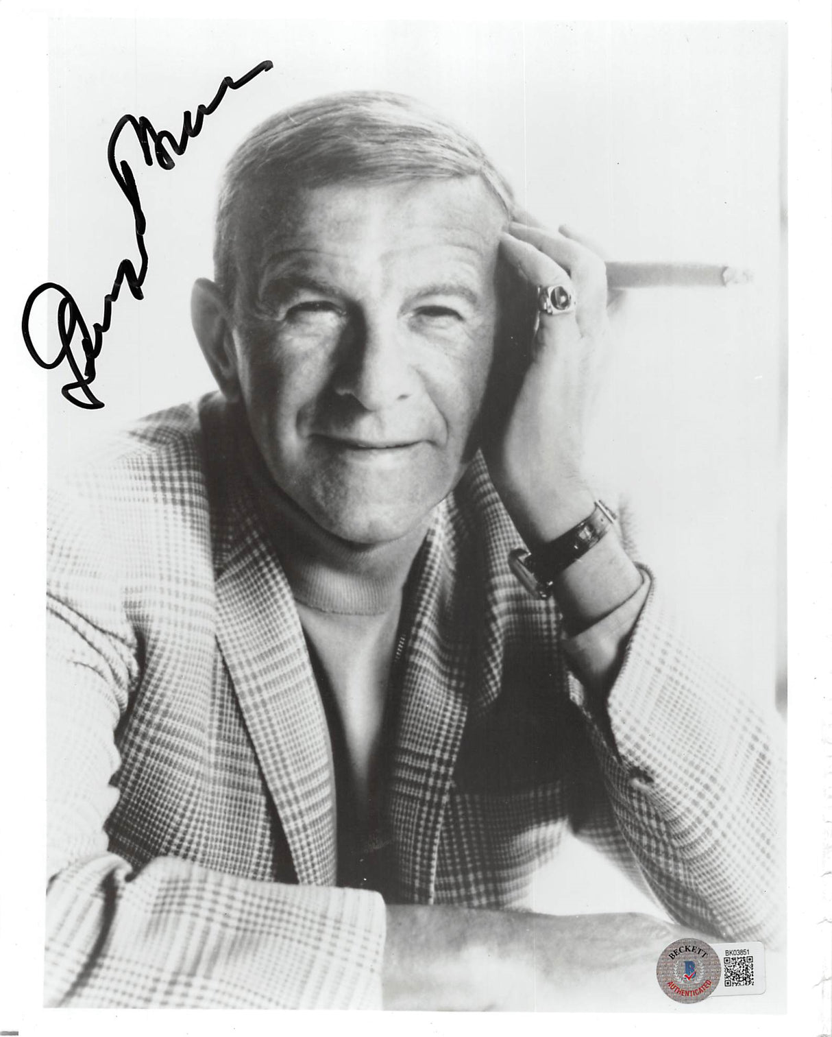George Burns The Sunshine Boys Authentic Signed 8x10 Photo BAS #BK03851