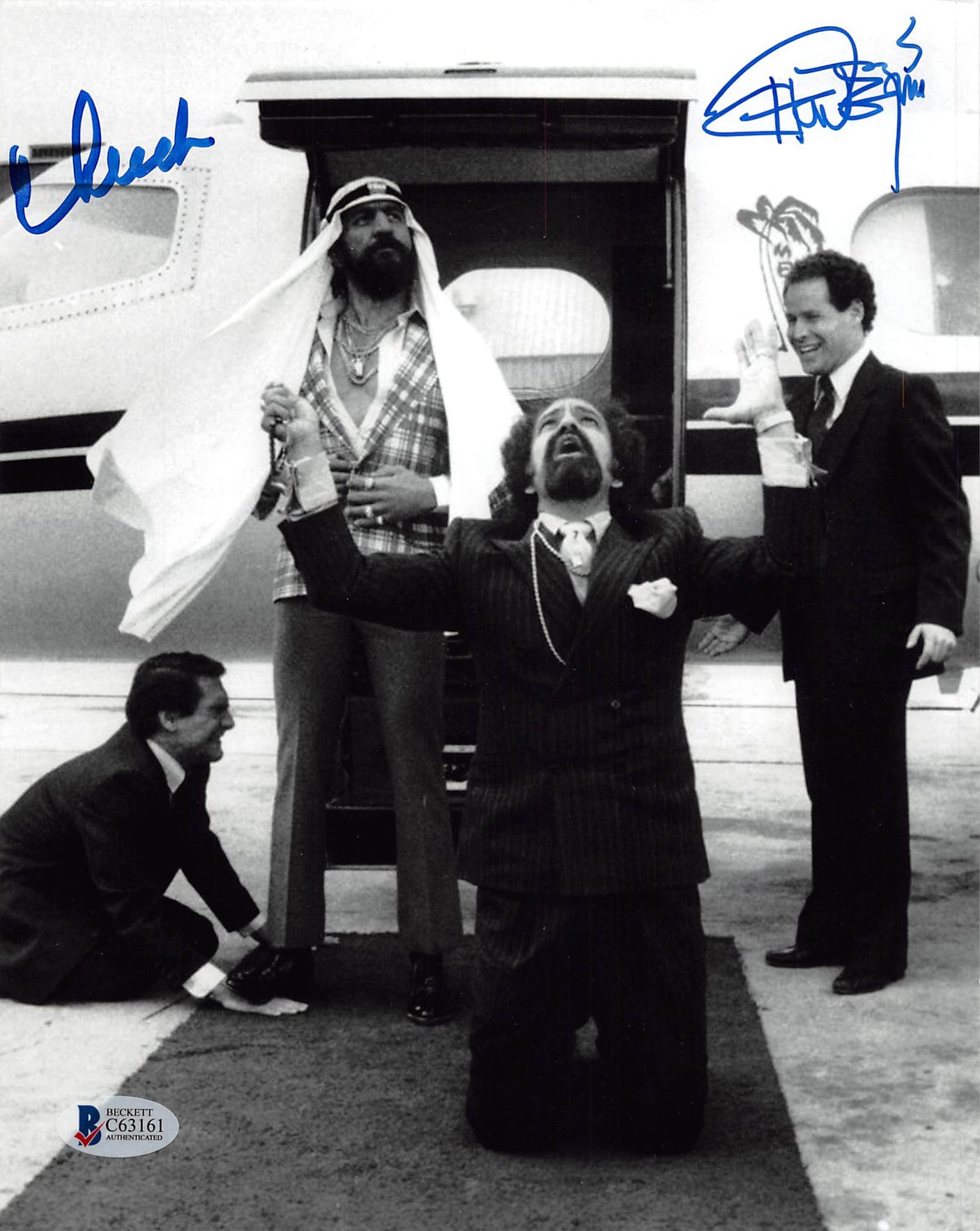 Tommy Chong & Cheech Marin Authentic Signed 8x10 Photo Autographed BAS #C63161