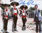 Chevy Chase Three Amigos! Signed 11x14 Photo w/ John Landis BAS Witnessed