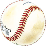 Adrian Beltre Autographed Official NL Baseball Texas Rangers, Los Angeles Dodgers Beckett BAS QR #BM25928