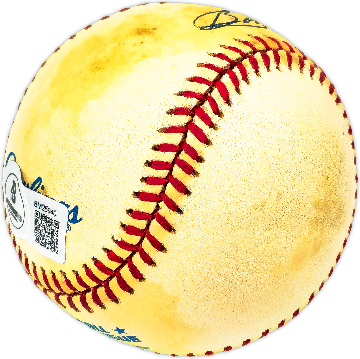 Bobby Bonds Autographed Official AL Baseball New York Yankees, San Francisco Giants Beckett BAS QR #BM25940