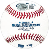 Lloyd Merritt Autographed Official MLB Baseball St. Louis Cardinals Beckett BAS QR #BM25968