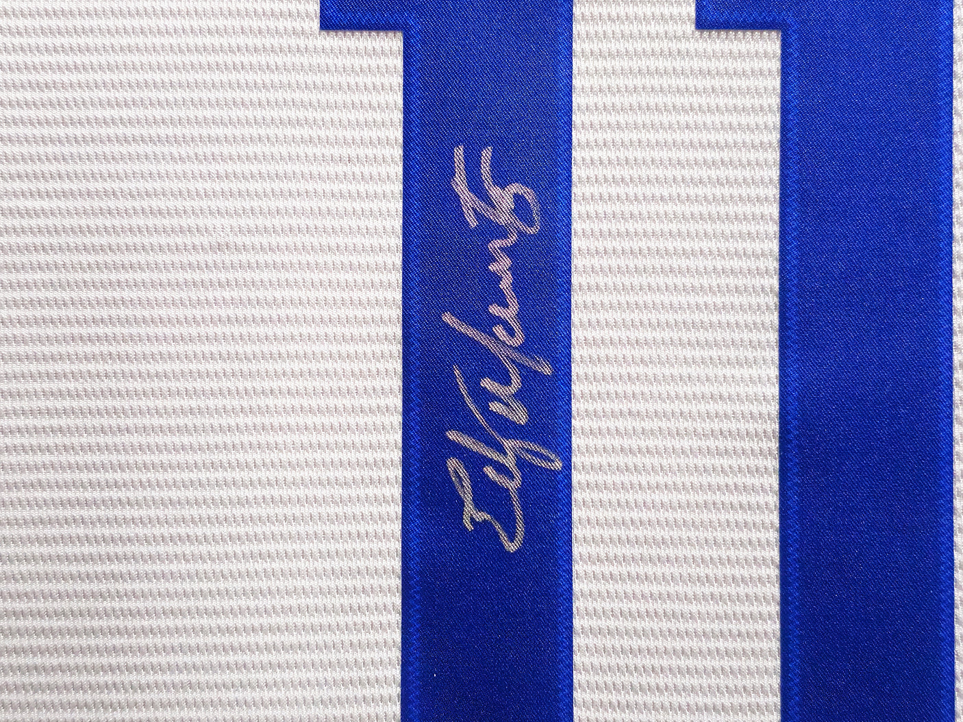 Seattle Mariners Edgar Martinez Autographed Framed White Nike Cooperstown Collection Jersey Beckett BAS Witness Stock #233876