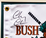 Chevy Chase Autographed White Framed Caddyshack Golf Pin Flag Beckett BAS QR Stock #233870