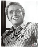 John Schneider Dukes of Hazzard "God Bless You!" Signed 8x10 Photo BAS #BL44745