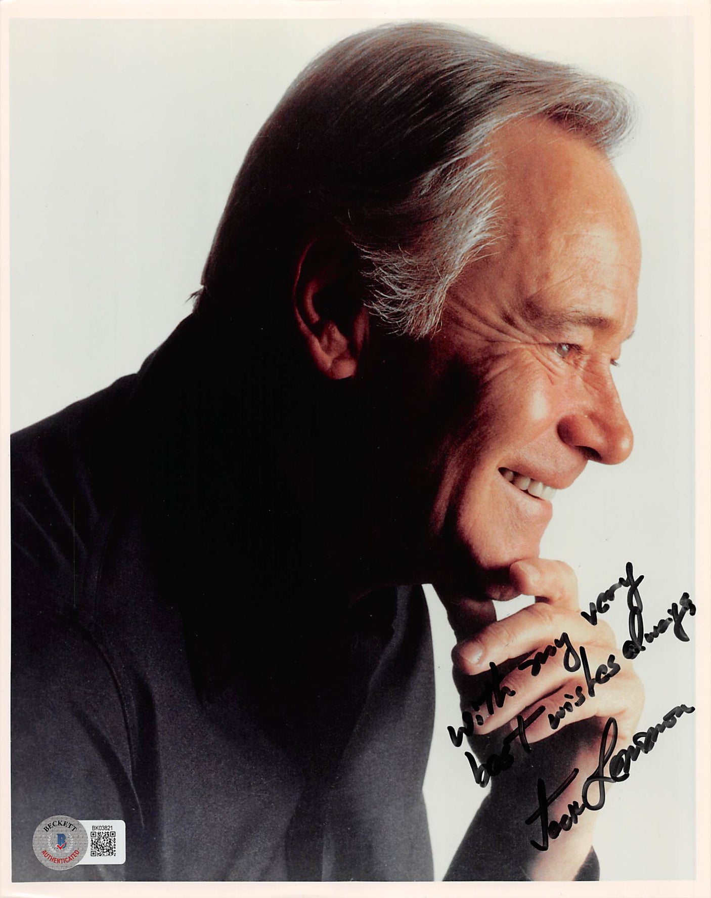 Jack Lemmon Mass Appeal "Best Wishes Always" Signed 8x10 Photo BAS #BK03821