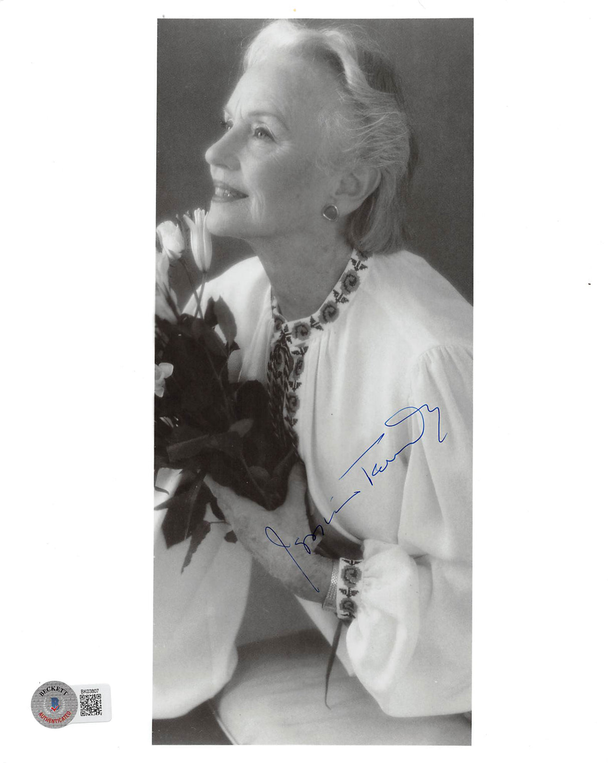 Jessica Tandy Driving Miss Daisy Authentic Signed 8x10 Photo BAS #BK03807
