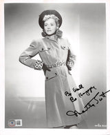 Martha Scott Cheers for Miss Bishop "Be Well" Signed 8x10 Photo BAS #BL44762