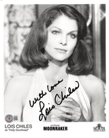 Lois Chiles Moonraker "With Love" Authentic Signed 8x10 Photo BAS #BL44758