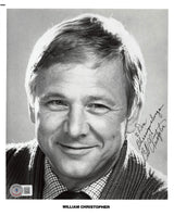 William Christopher M*A*S*H "Blessings Always" Signed 8x10 Photo BAS #BL44756