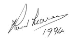 Ronald Neame The Poseidon Adventure "1994" Signed 3x5 Index Card BAS #BL96237