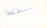 Marsha Norman The Secret Garden Authentic Signed 3x5 Index Card BAS #BL96249