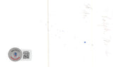 Ralph Macchio The Karate Kid Authentic Signed 3x5 Index Card BAS #BL96267