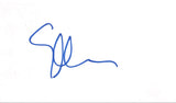 Ellen DeGeneres Authentic Signed 3x5 Index Card Autographed BAS #BL96299