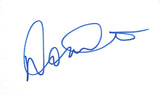 Donna D'Errico Baywatch Authentic Signed 3x5 Index Card Autographed BAS #BL96301