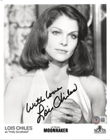 Lois Chiles Moonraker "With Love" Authentic Signed 8x10 Photo BAS #BL44727