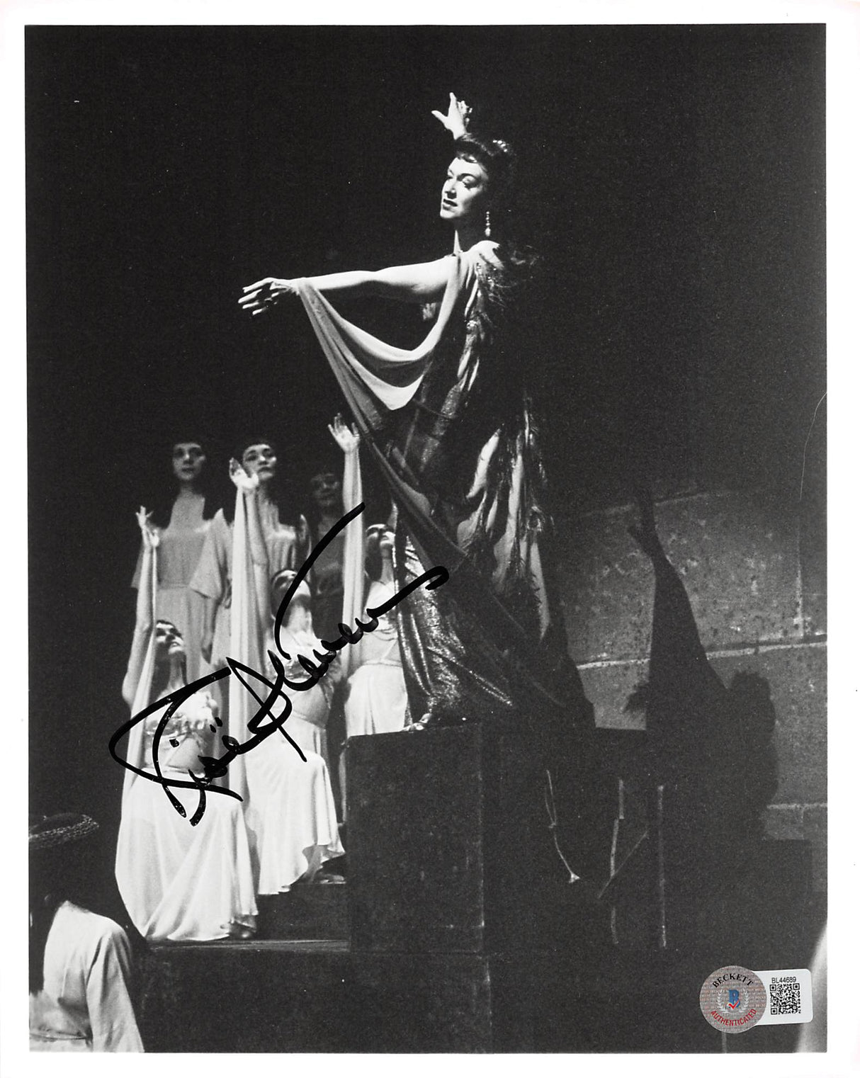Rise Stevens Going My Way Authentic Signed 8x10 Photo Autographed BAS #BL44689