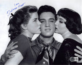 Dolores Hart Loving You "Love" Authentic Signed 8x10 Photo BAS #BM01900