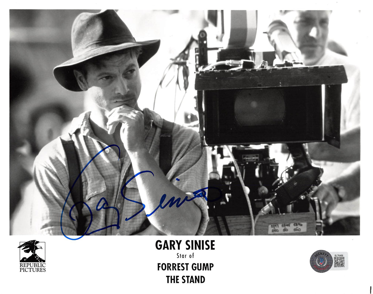 Gary Sinise Forrest Gump Authentic Signed 8x10 Photo Autographed BAS #BL76499