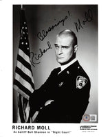 Richard Moll Night Court "Blessings" Authentic Signed 8x10 Photo BAS #BL76484