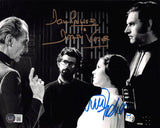 Carrie Fisher & David Prowse Star Wars Signed 8x10 Photo Auto 10! BAS #AC94768