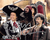 Chevy Chase Three Amigos! Signed 8x10 Horizontal Gun Point Photo BAS Witnessed