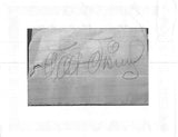 Walt Disney Authentic Signed 2.75x4.25 Cut Signature Sears LOA & PSA/DNA Slabbed